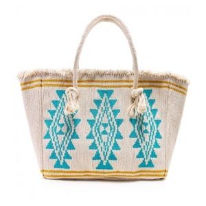 Star Mela Io Aztec Rope Tote Bag